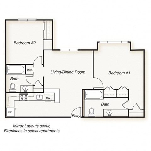 Two Bedroom Two Bath